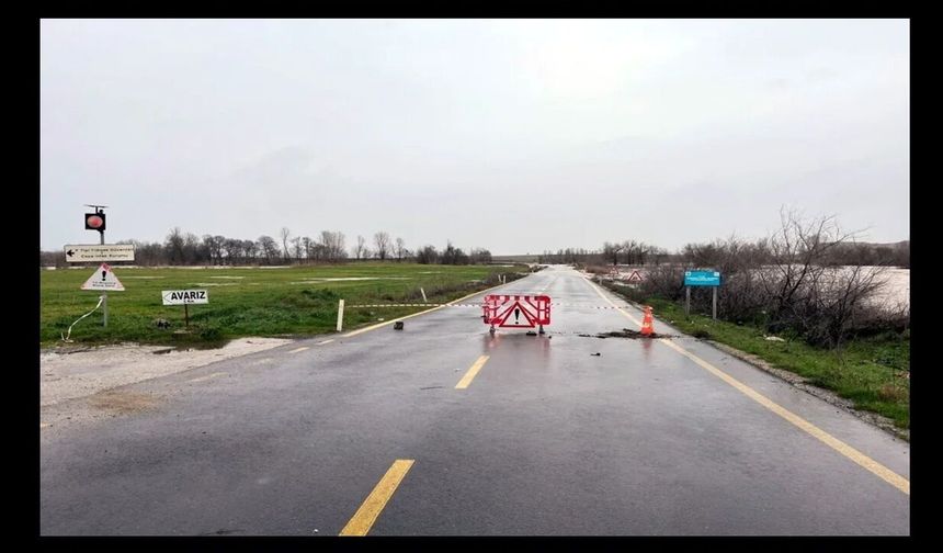 Edirne’de Bulunan Tunca Köprüsü Trafiğe Kapatıldı!