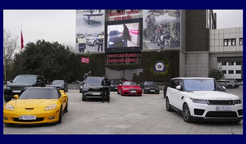İstanbul’da lüks otomobil kaçakçılığı  operasyonu: 14 gözaltı