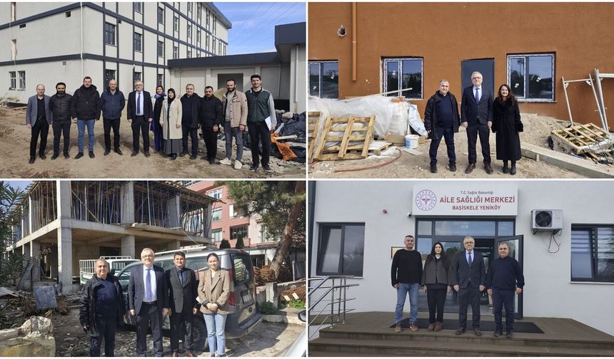 Kocaeli’de Sağlık Altyapısı Güçleniyor: Yatırımlar Yerinde İnceleniyor