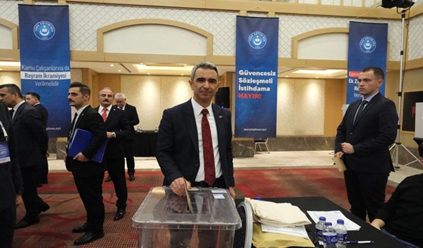 Türk Eğitim-Sen Genel Başkan Yardımcısı Orhan Kütük Güven Tazeledi