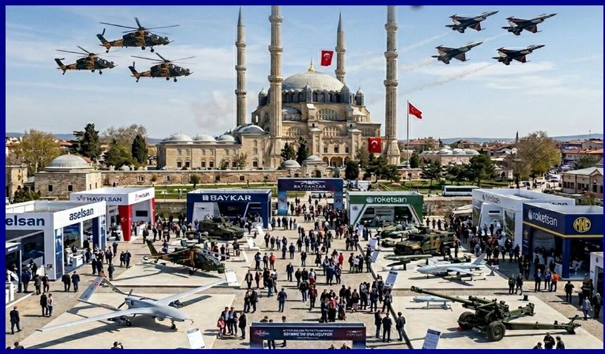 Edirne’de Yerli ve Milli Savunma Sistemleri Vatandaşlarla Buluşacak