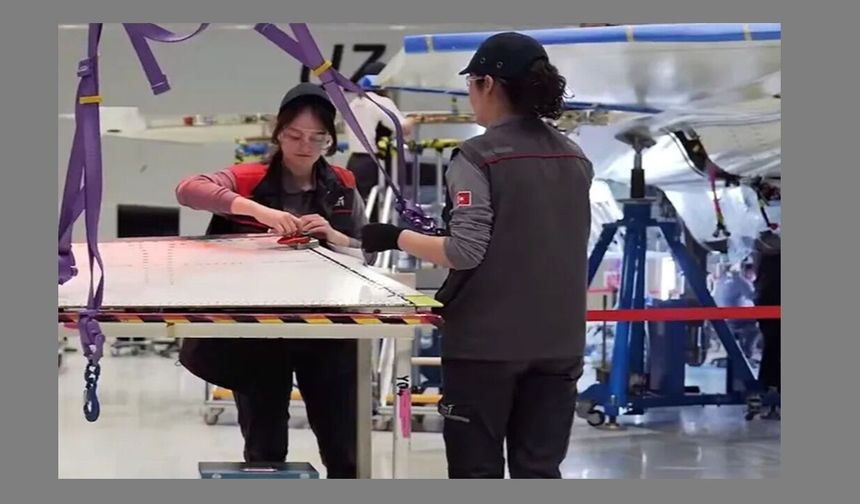 TUSAŞ, kadın çalışanların gökyüzüne katkısını vurguladı