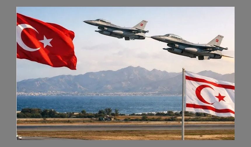 KKTC’ye F-16 ve Hava Savunma Sistemi Konuşlandırıldı
