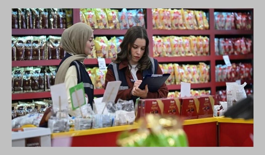 Bayram öncesi marketlerde fiyat denetimi