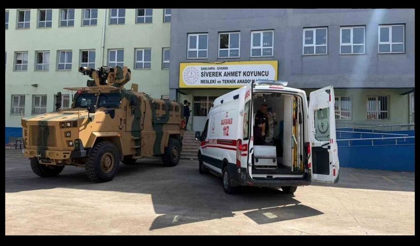 Şanlıurfa’da lisede silahlı saldırı: 7 kişi yaralandı