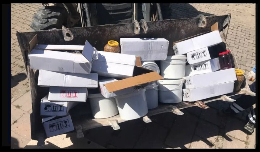 Aksaray’da kaçak gıda operasyonu