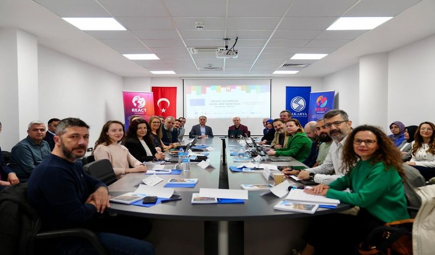 SAU Koordinatörlüğünde Yürütülen Uluslararası REACT Academy Projesi ile Afet Sonrası Eğitim Güçlendirilecek