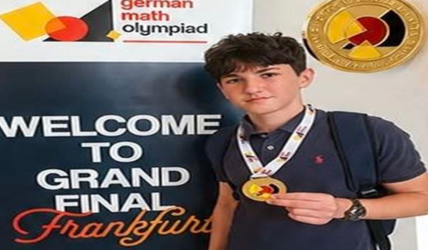 İzmirli Öğrenci Matematik Olimpiyatında Dünya Birincisi Oldu