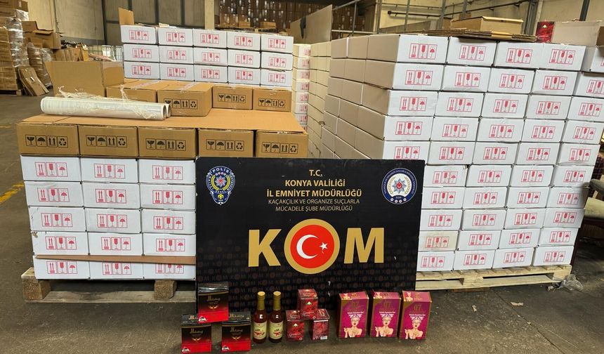 Konya’da 20 Milyon TL Değerinde Kaçak Cinsel İçerikli Ürün Ele Geçirildi