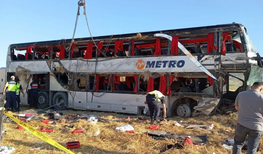 Amasya'da kaza: 46 kişi yaralandı