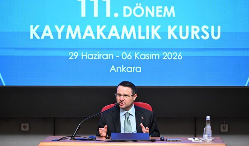 Adalet Bakanı Akın Gürlek Kaymakam Adaylarıyla Bir Araya Geldi