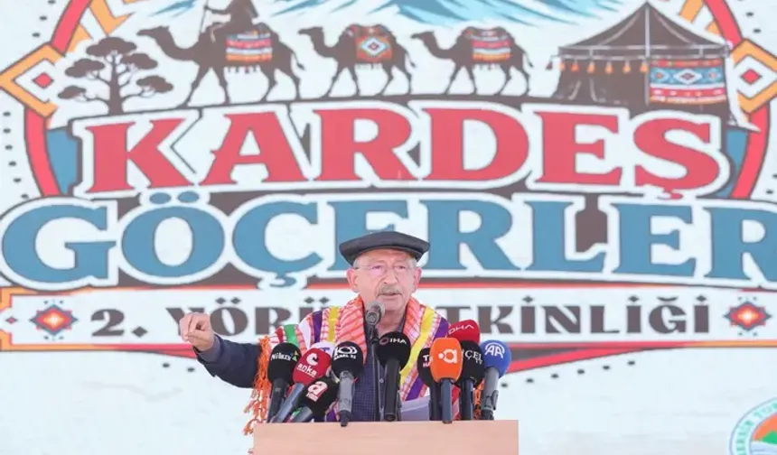 Kılıçdaroğlu'ndan Yörük etkinliğinde iktidar mesajı