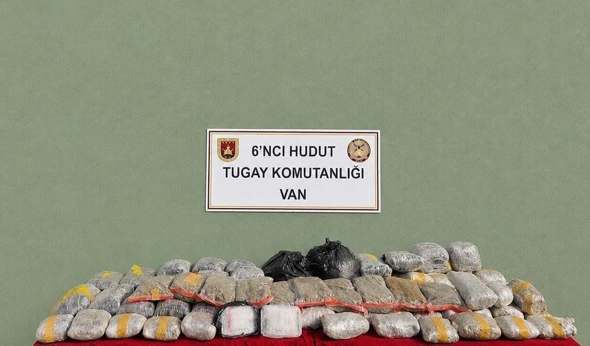 Van Hudut Hattında Kapsamlı Uyuşturucu Operasyonu