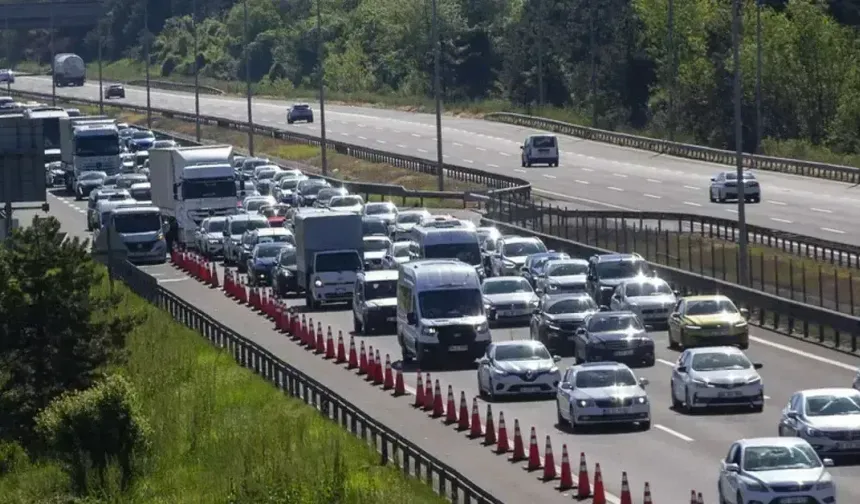 Otobanın İstanbul yönü kapanıyor!