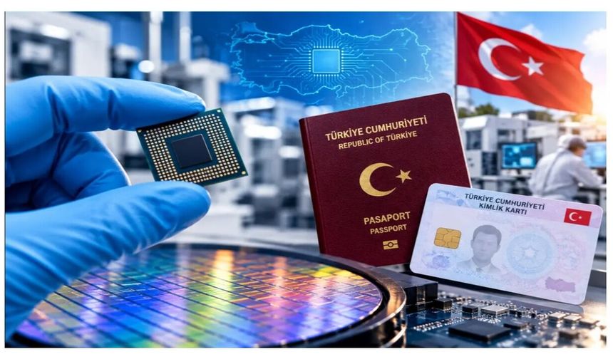Kimlik ve pasaport çipleri Türkiye’de üretilecek