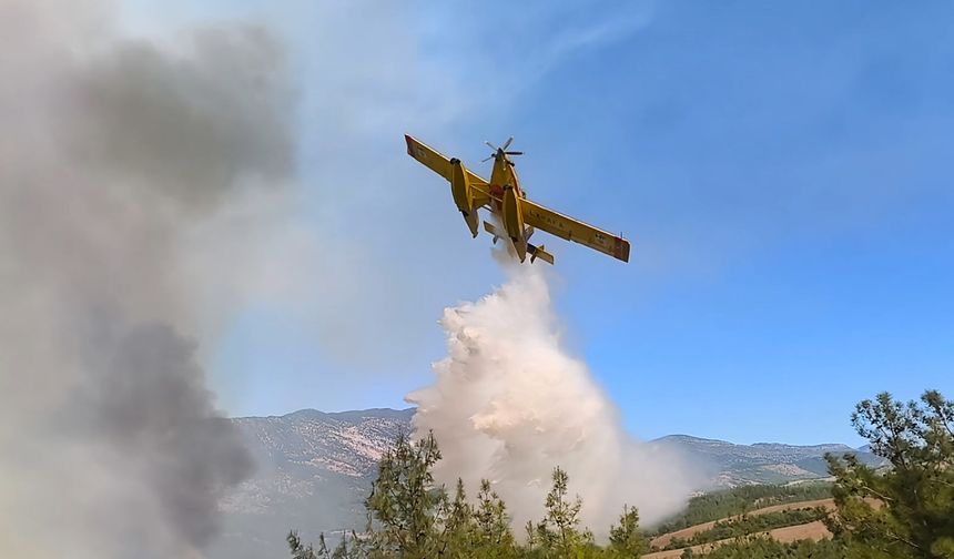 Adana’da Üç İlçeye Yayılan Orman Yangını Üçüncü Gününde