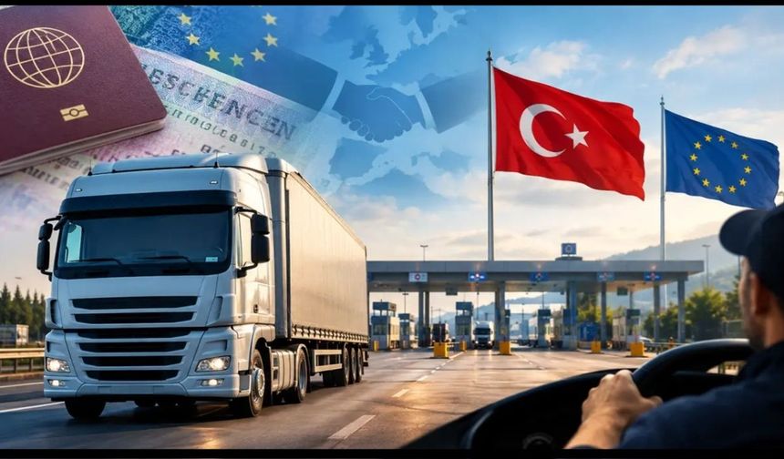 TIR sürücülerinin Schengen vizesi sorunları için diplomatik girişimler sürüyor
