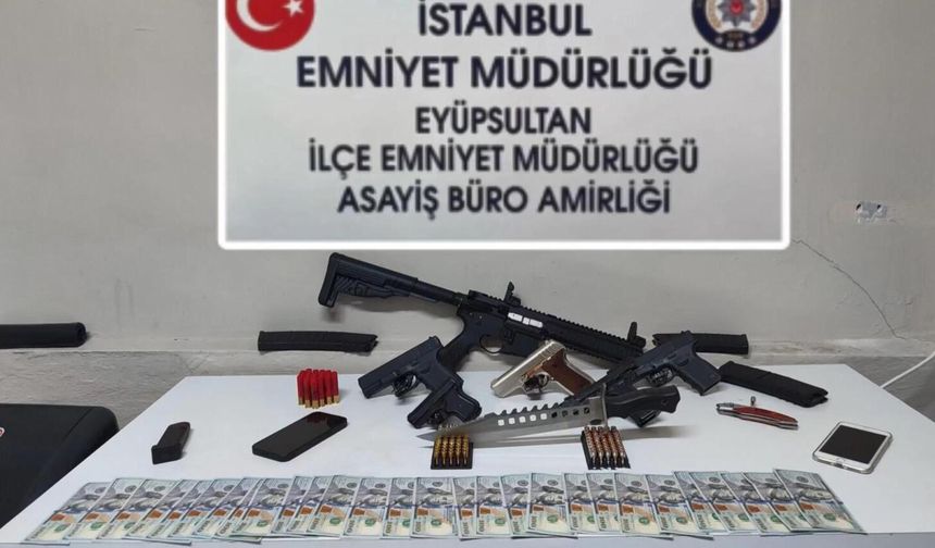 Eyüpsultan’da Silah Kaçakçılığı Operasyonu: İki Şüpheli Tutuklandı